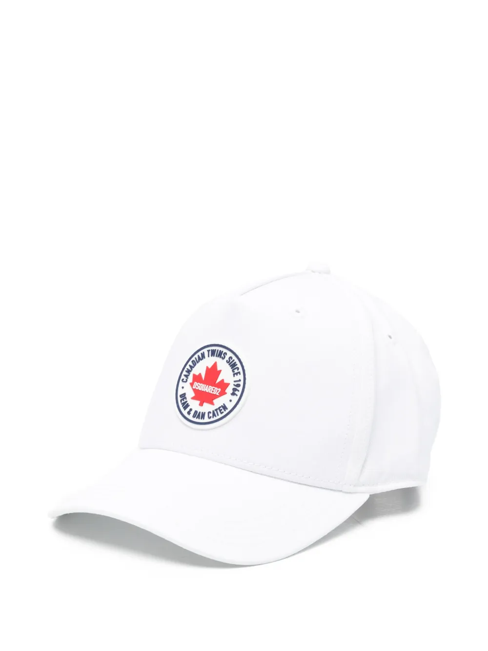 DSQUARED2 KIDS logo-patch baseball cap - Weiß