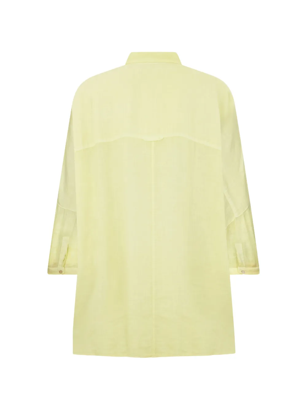  120% Lino Linen Shirt - Yellow 