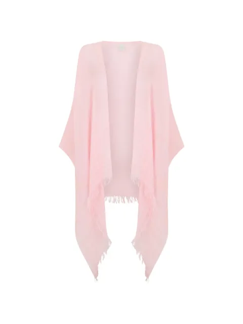 120% Lino bufanda con flecos