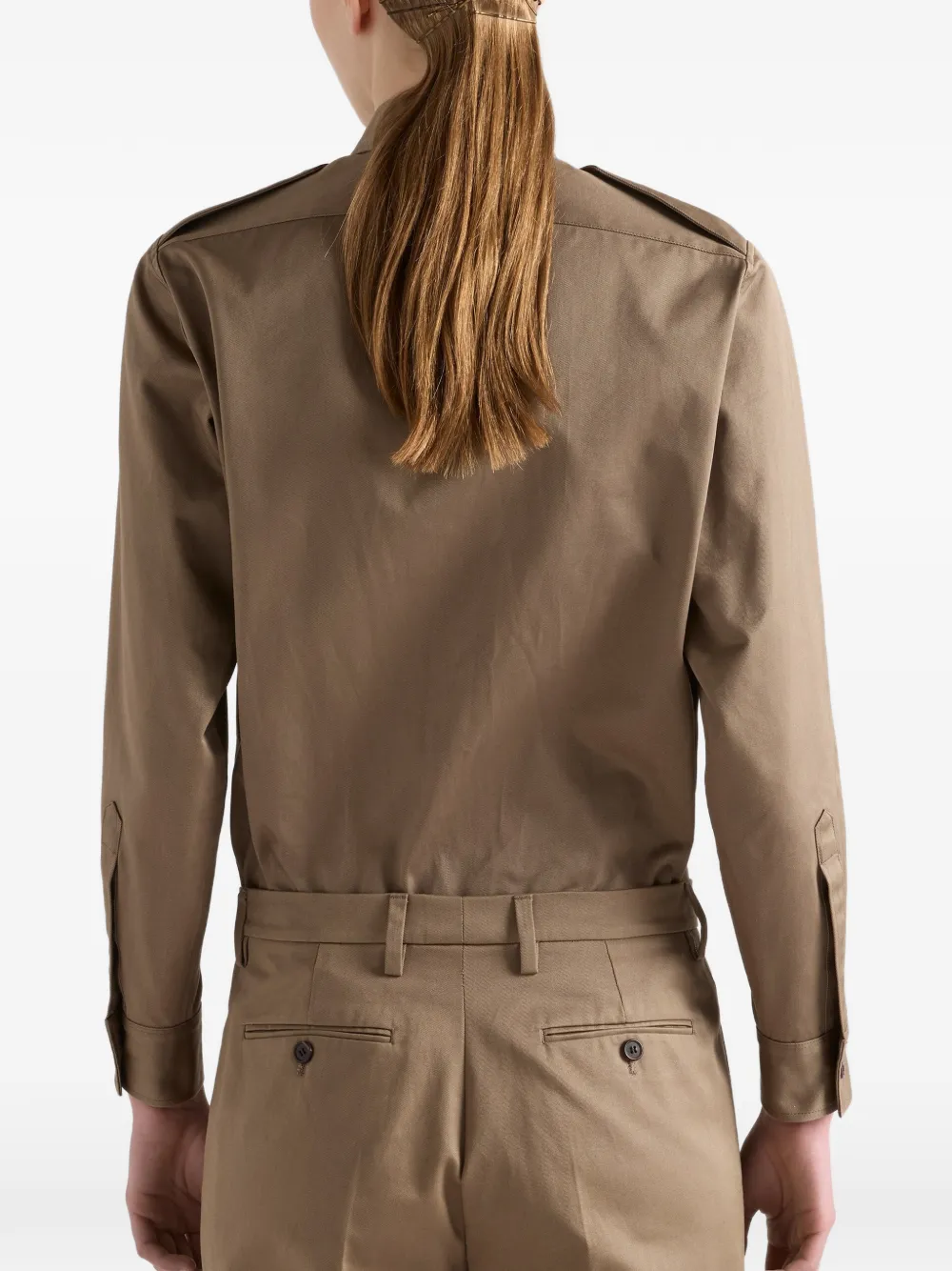 Prada Chino overhemd Beige