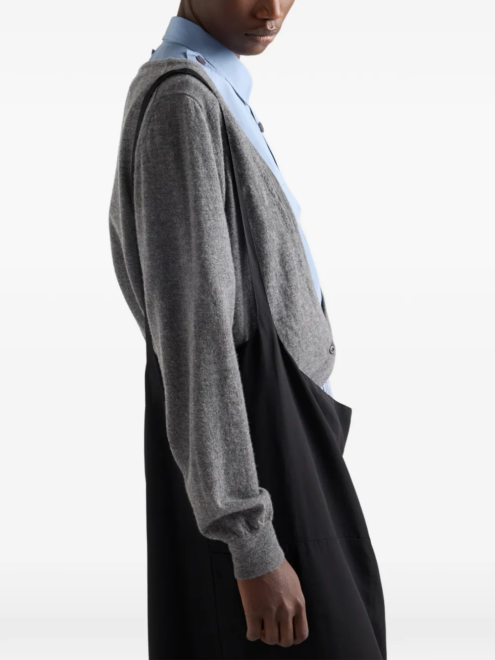 Prada Kasjmier vest Grijs