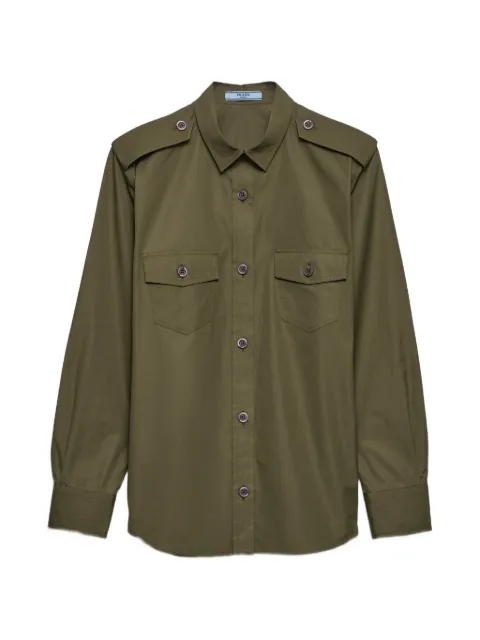 Prada cotton poplin shirt
