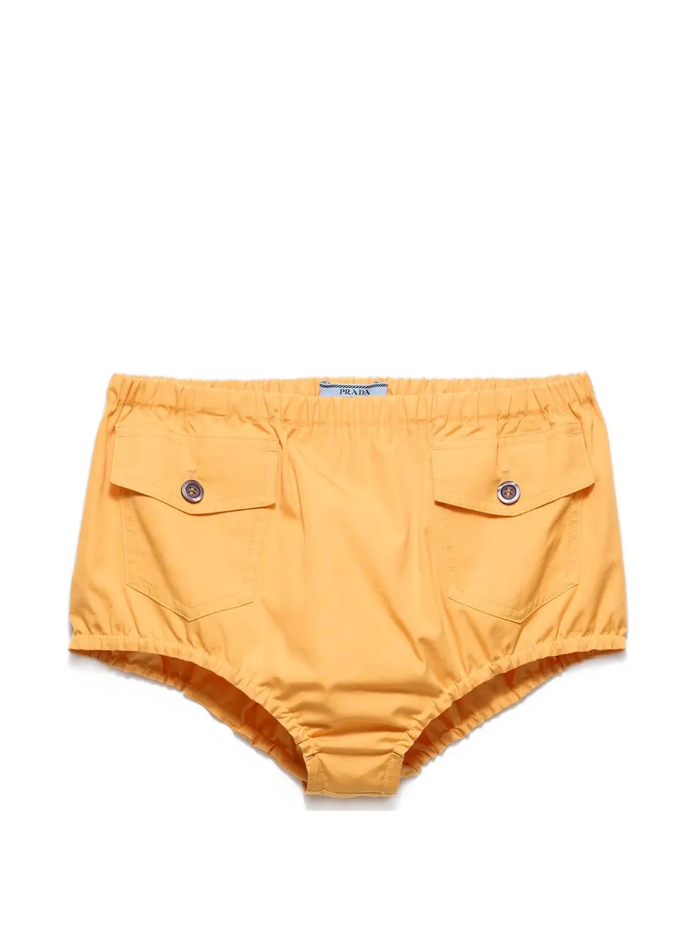 Prada poplin shorts - Giallo