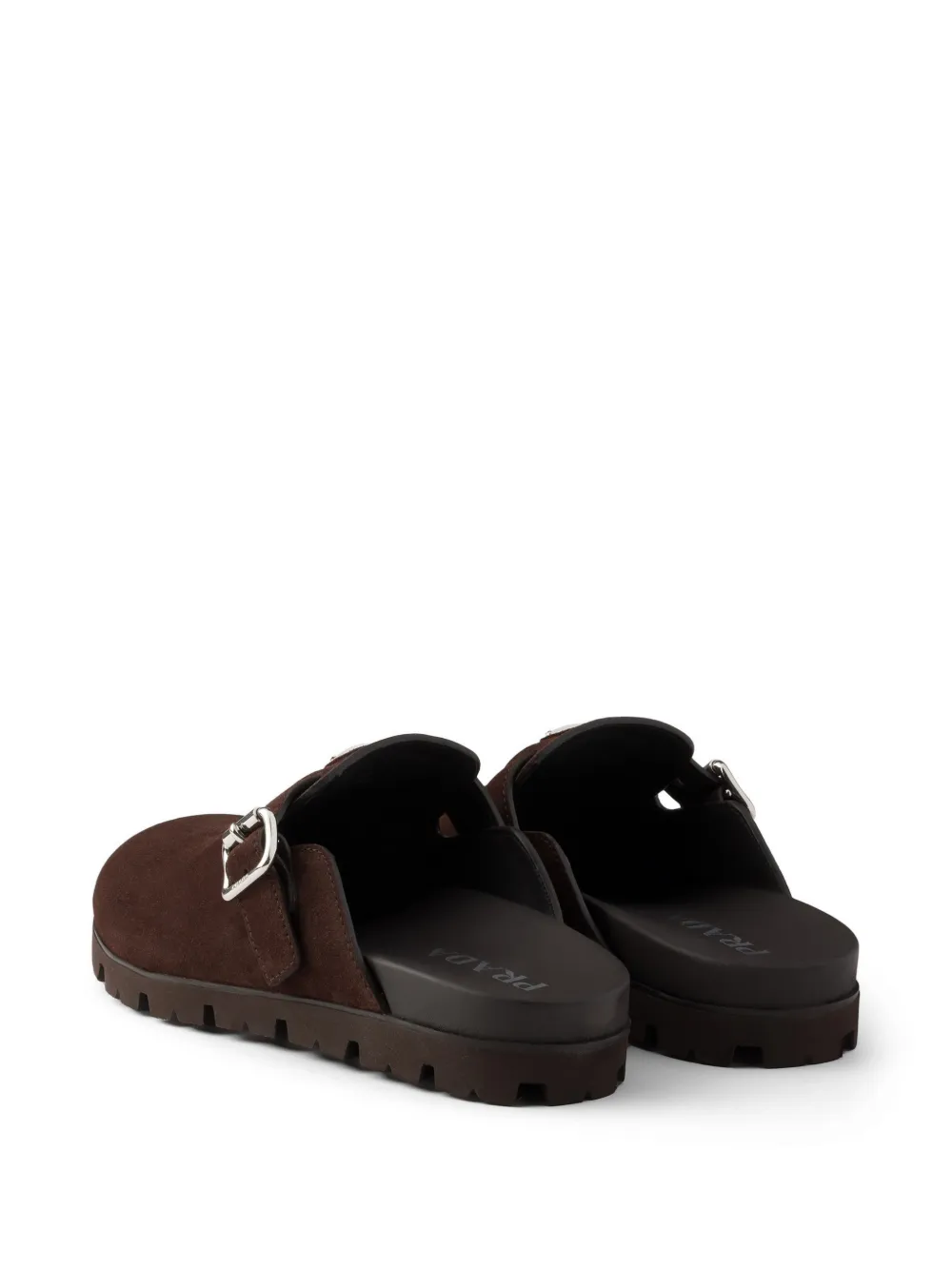 Prada suede mules Bruin
