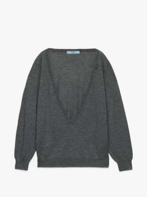Prada cashmere V-neck sweater