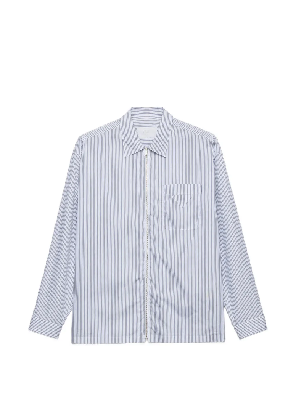 Prada cotton zipper shirt - Weiß