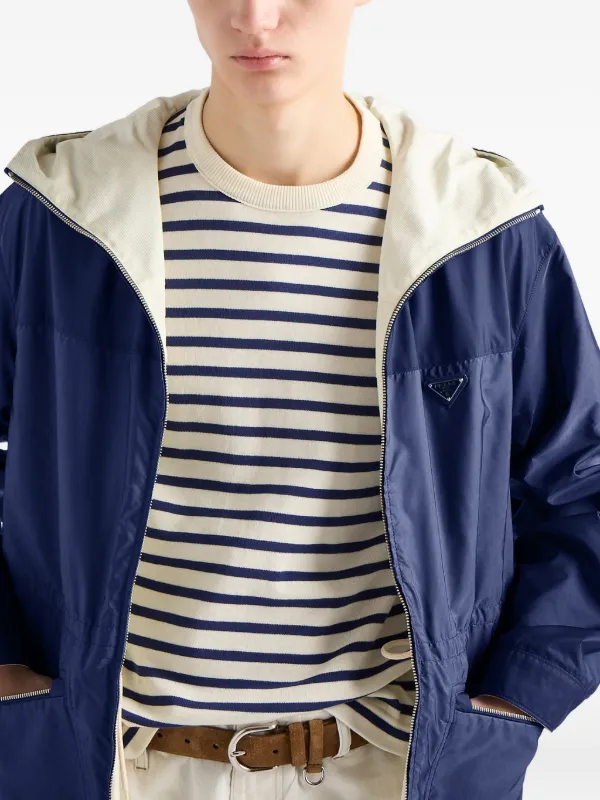 Prada Re-Nylon Jacket | Blue | FARFETCH