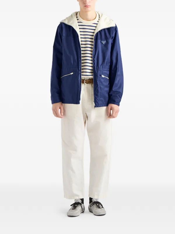 Prada Re-Nylon Jacket | Blue | FARFETCH