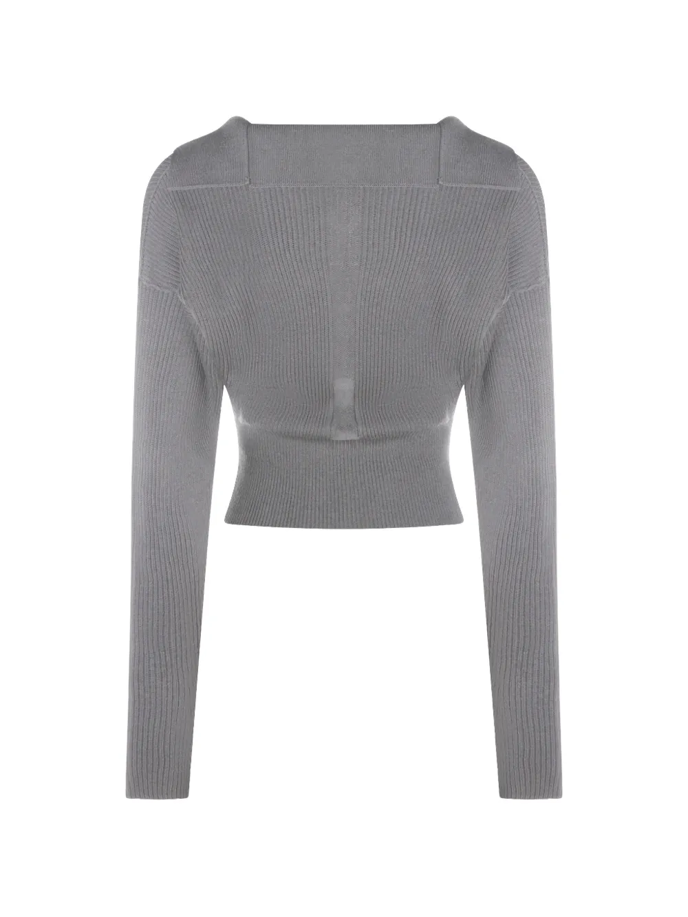 Ribbed V-Neck Sweater