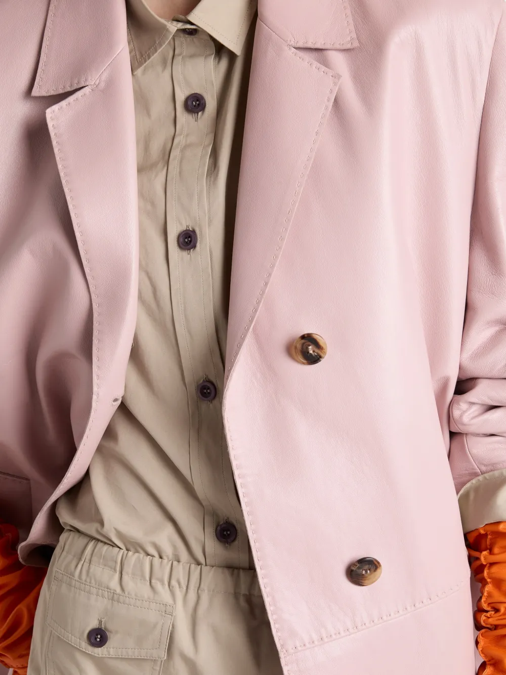 Prada Katoenen overhemd Beige