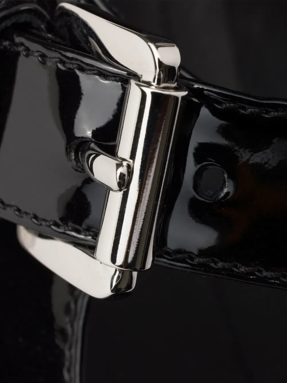 Monolith patent leather Mary Janes