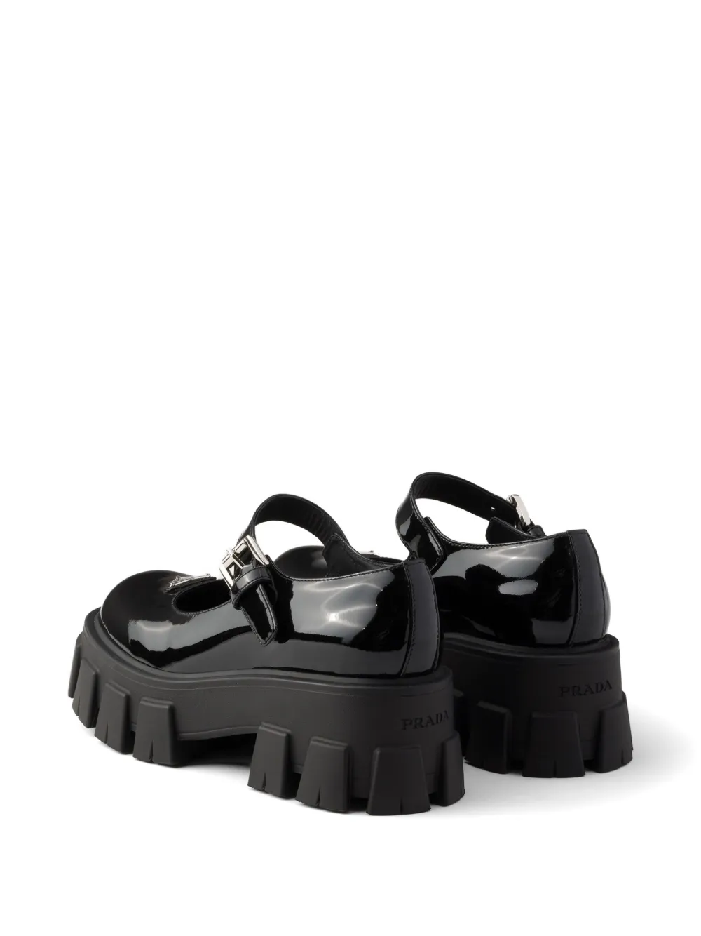 Monolith patent leather Mary Janes