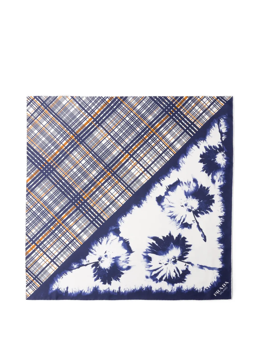 Prada Sjaal met print Wit