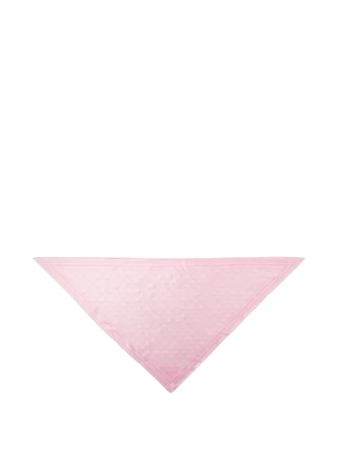 Prada printed silk scarf