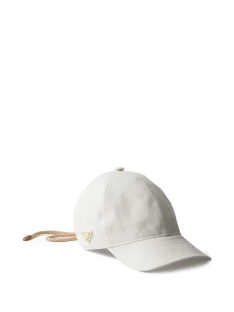 Prada satin baseball cap