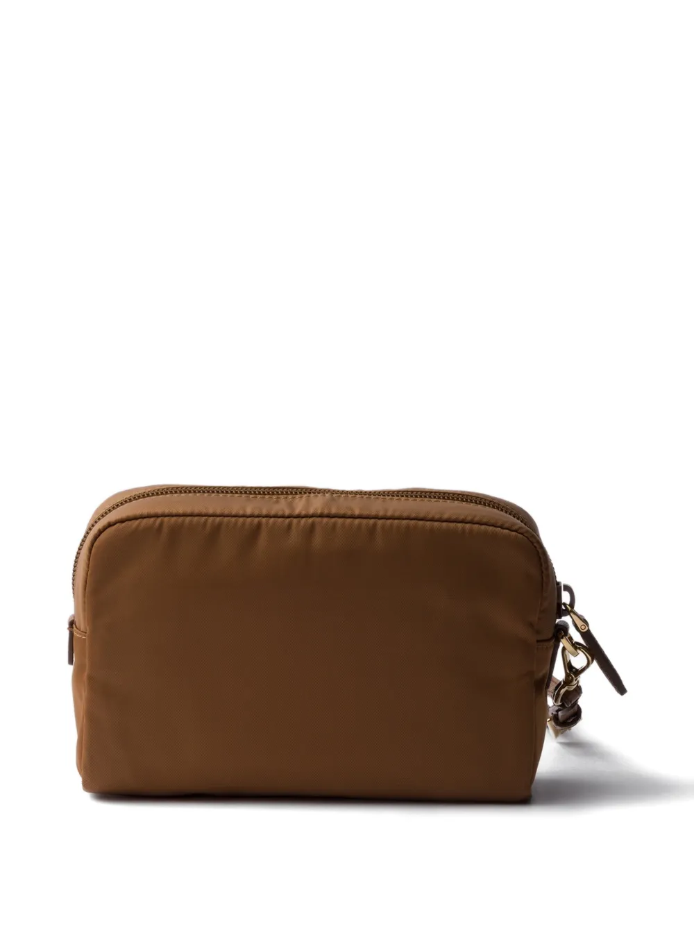  Prada Small Re-nylon Pouch - Brown 
