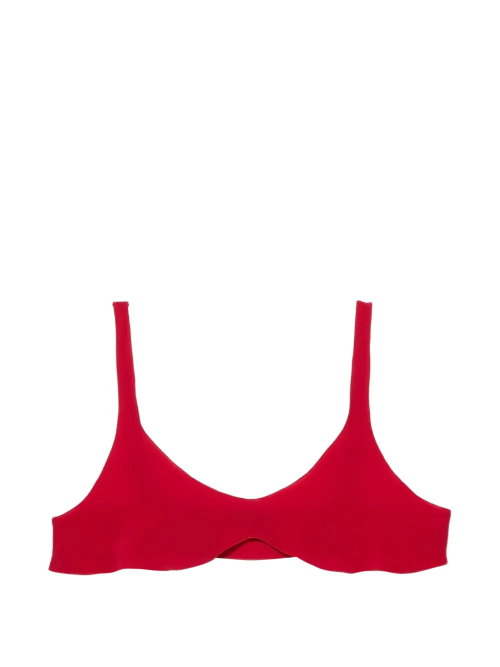 Prada crepe de chine top - Rot