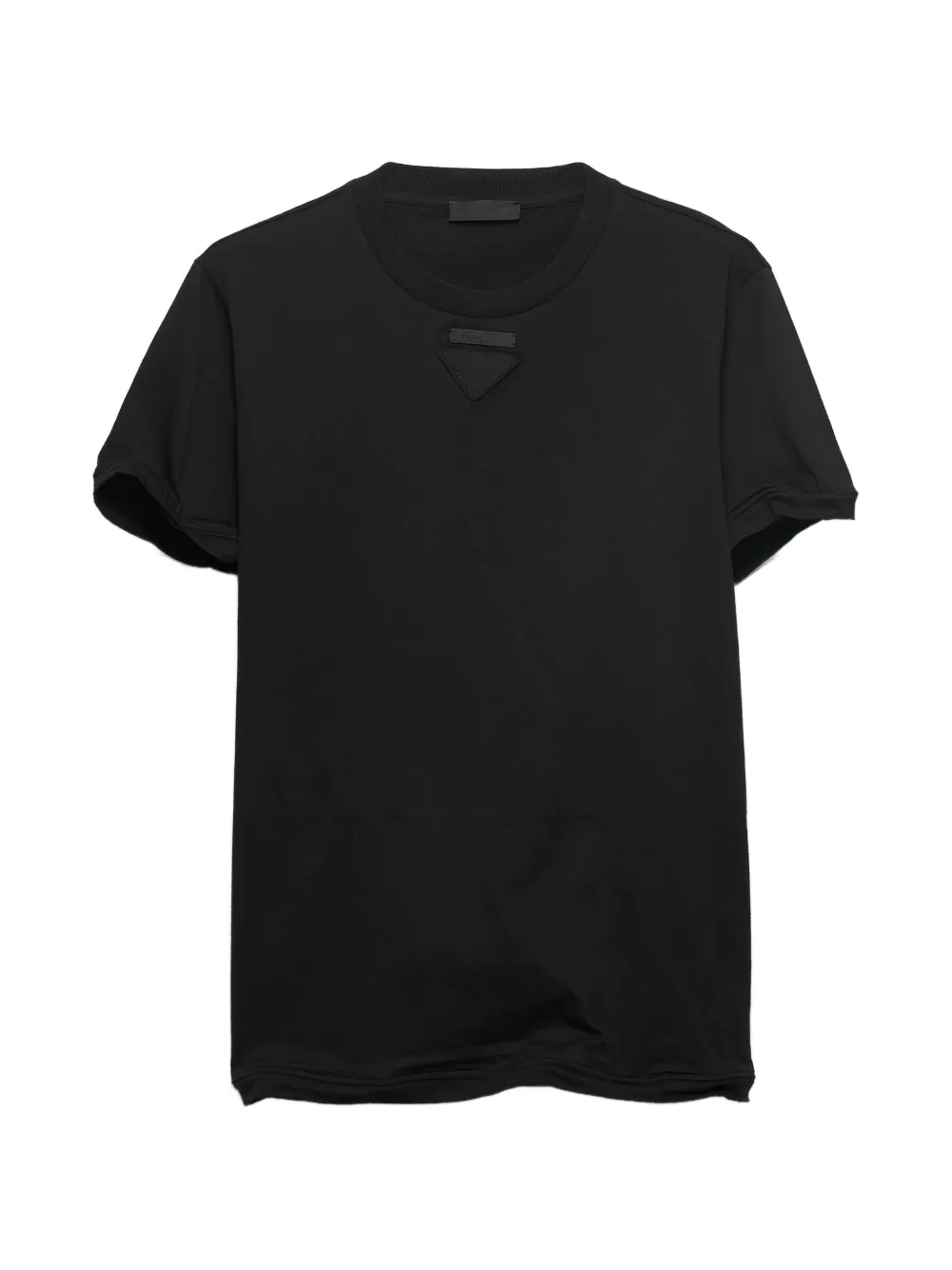 Prada shapeable cotton T-shirt - Nero