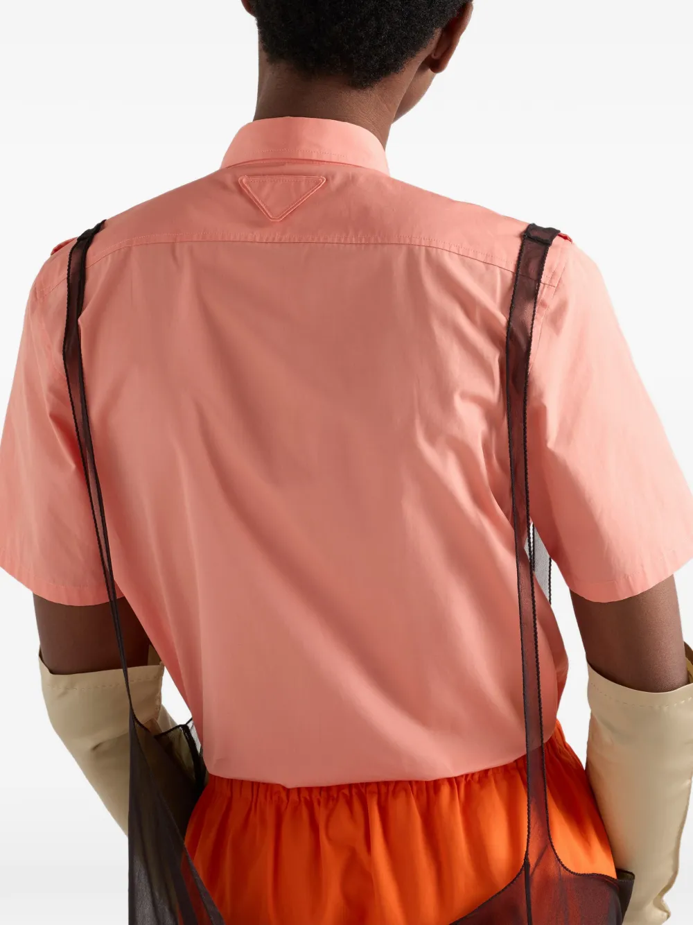 Prada Katoenen overhemd Roze