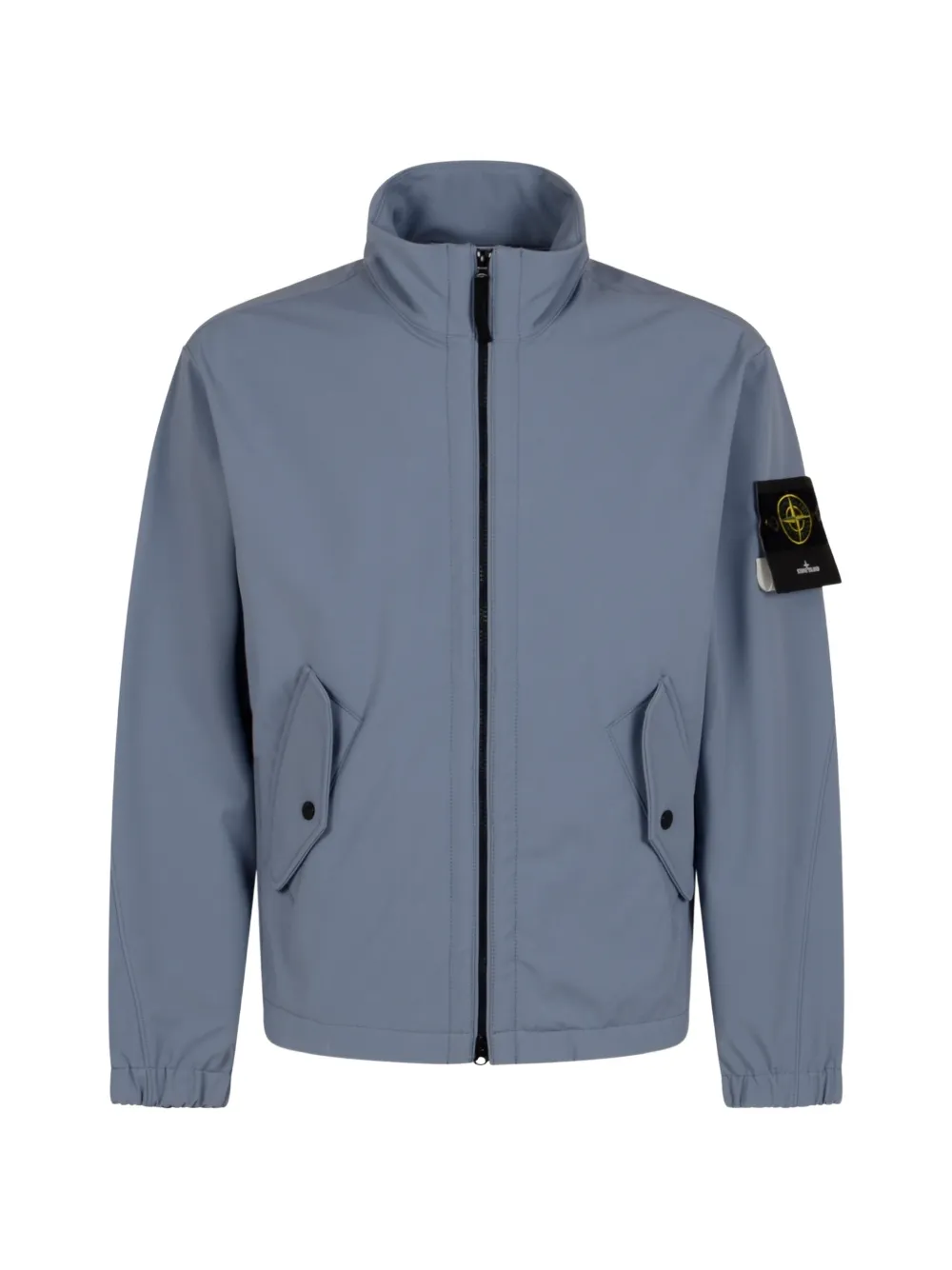 Stone Island zip-up jacket - Blau