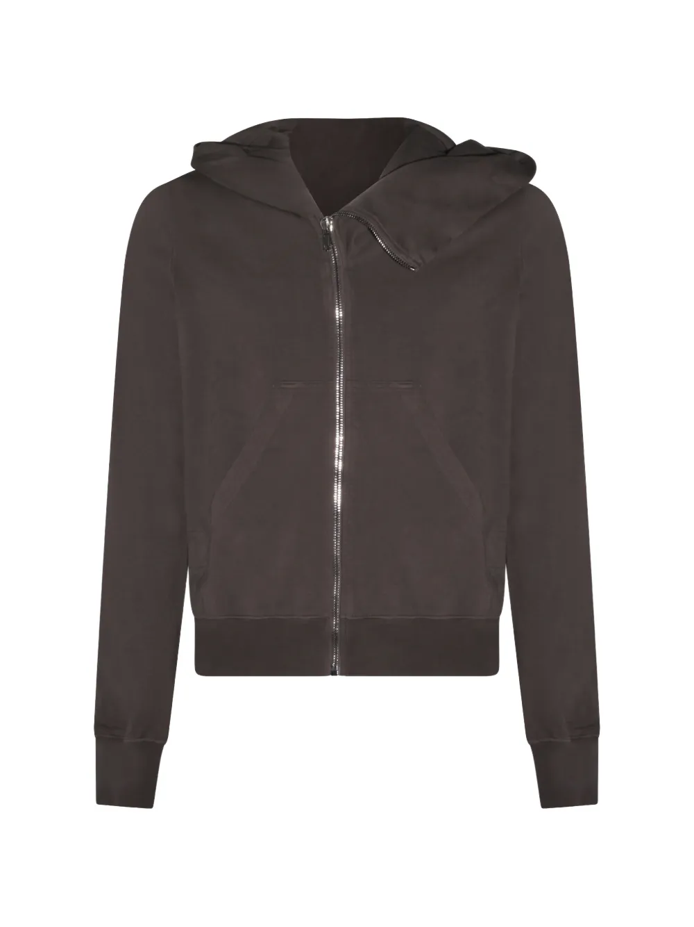Rick Owens DRKSHDW zip-up hoodie - Marrone