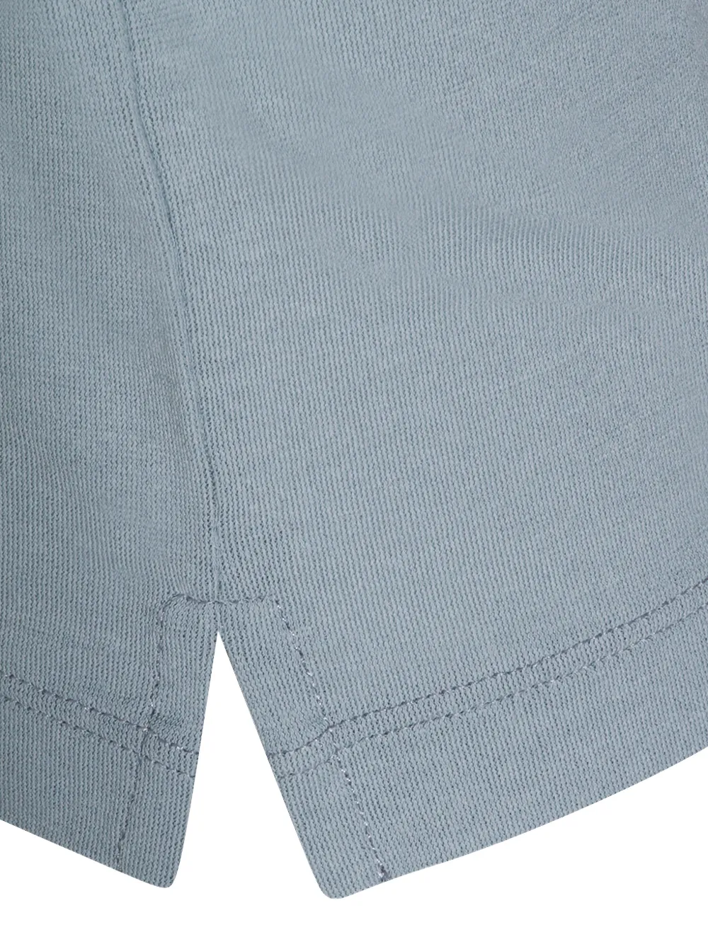 Zanone Poloshirt met knopen Blauw