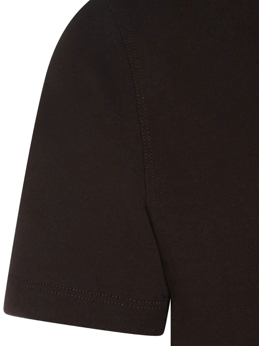 Zanone Katoenen T-shirt Bruin