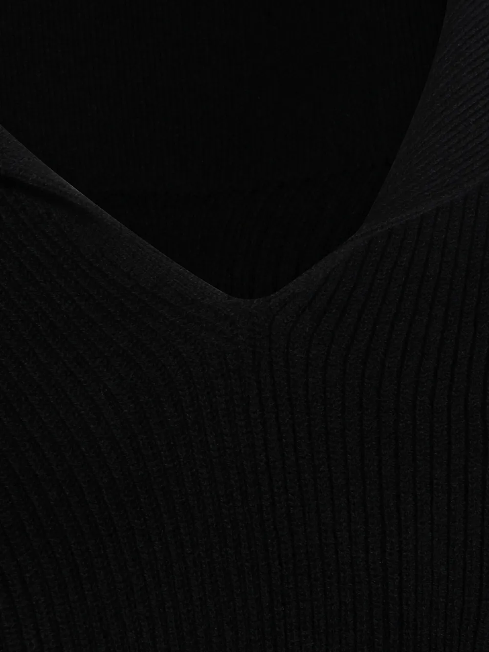 Rick Owens T-shirt met V-hals Zwart