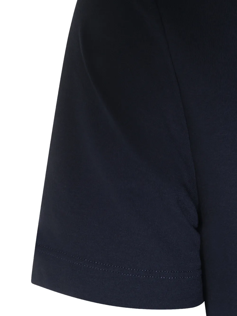 Zanone Button-up poloshirt Blauw