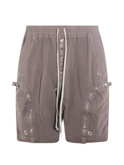 Rick Owens DRKSHDW zip-up cargo shorts