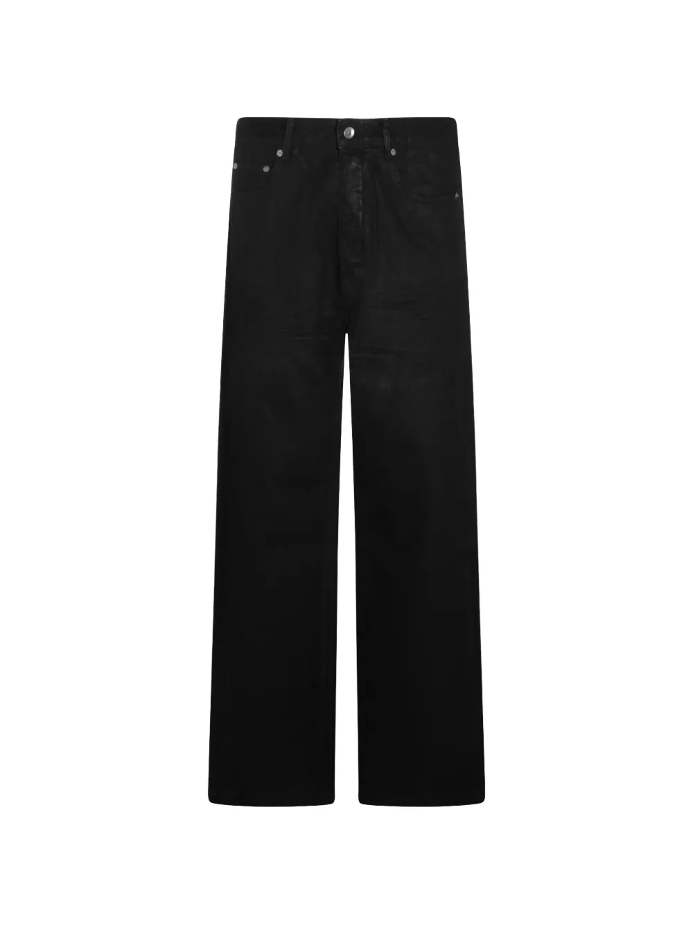 Rick Owens DRKSHDW black straight-leg jeans - Nero