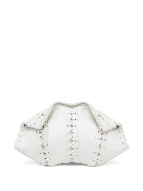 Alexander McQueen Manta lace-up clutch bag