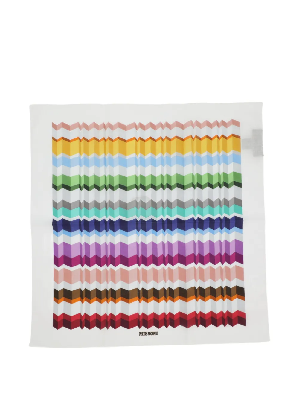 Missoni striped scarf - Bianco