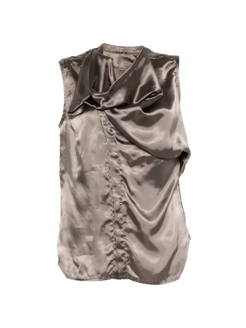 Rick Owens SL Island ruffled blouse