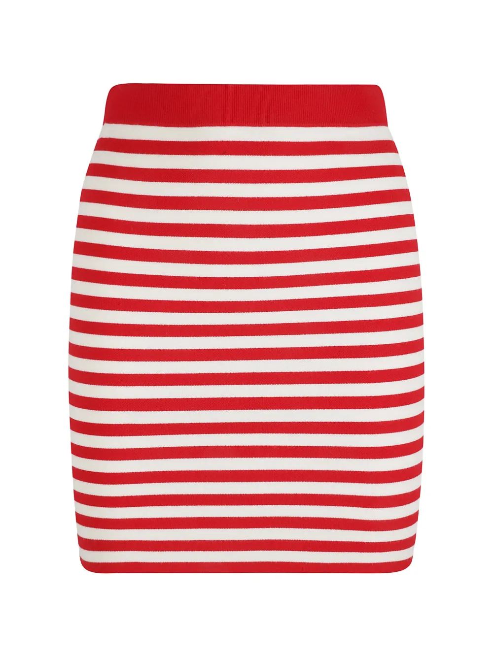 Max Mara Minigonna a righe - Rosso