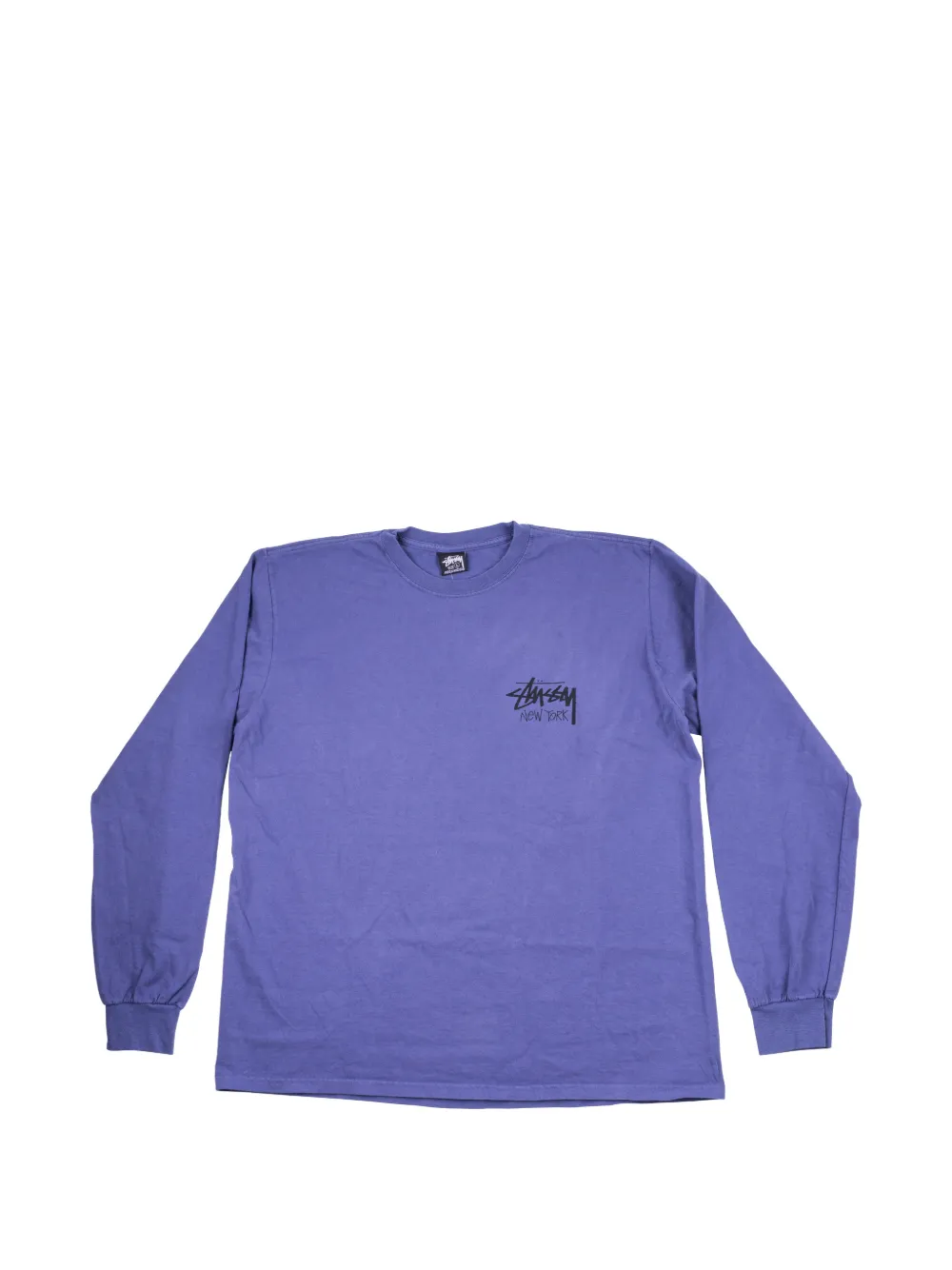 Stüssy New York Chapter long-sleeve T-shirt - Blu