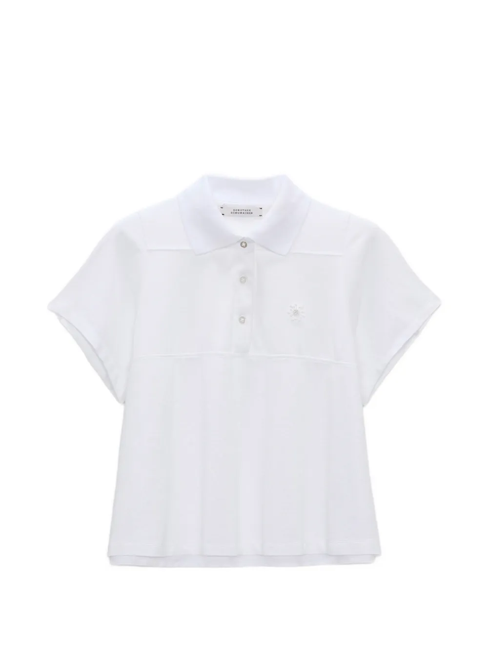 Dorothee Schumacher Sporty Romance polo shirt - Weiß