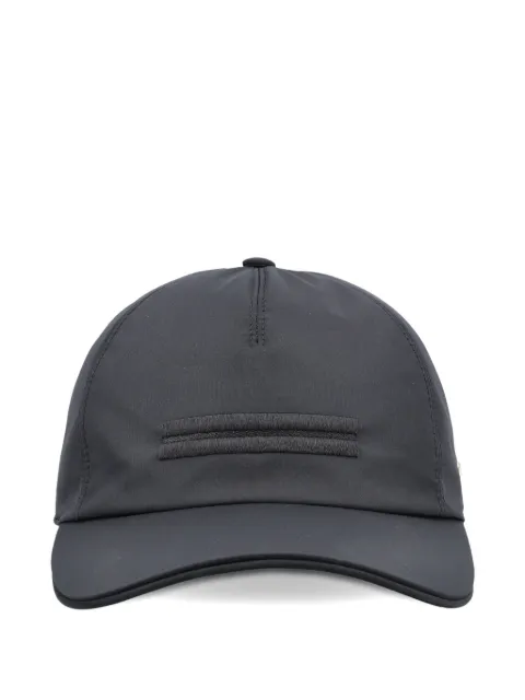 Zegna textured leather hat