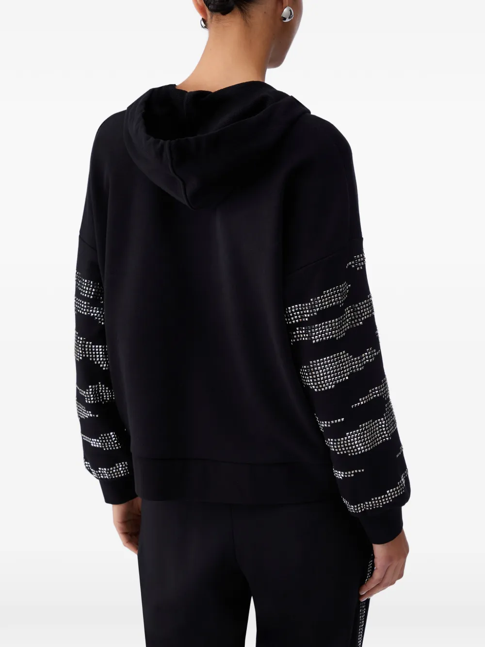 LIU JO Hoodie met trekkoord Zwart