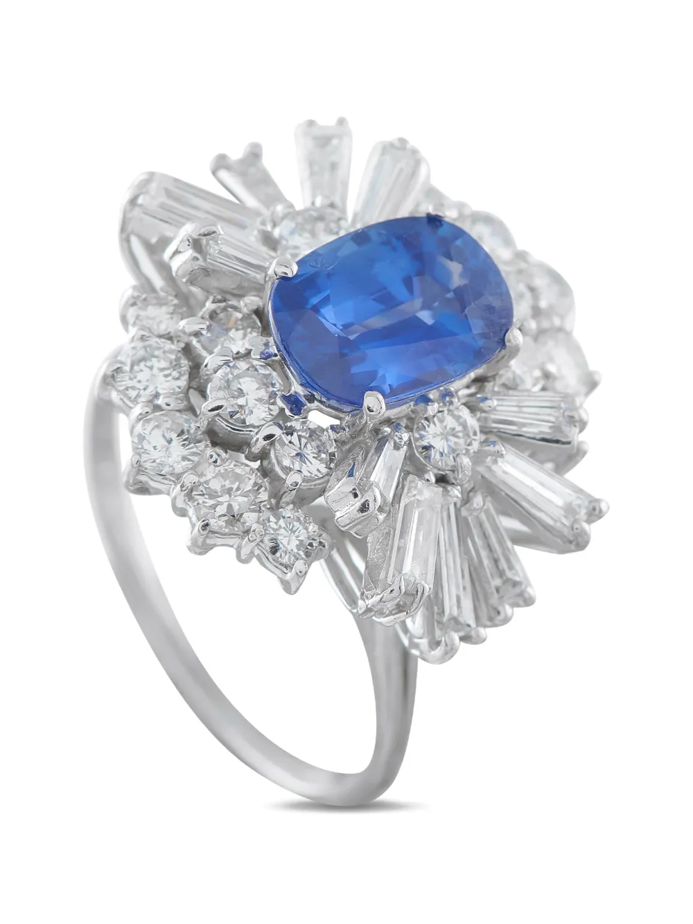 LB Exclusive sapphire and diamond ring - Argento