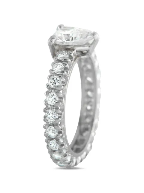 LB Exclusive Eternity Ring mit Diamanten im Tropfenschliff
