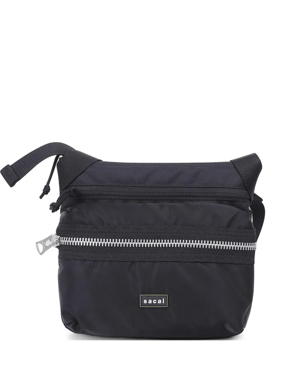 sacai zip-pocket detail bag - Nero