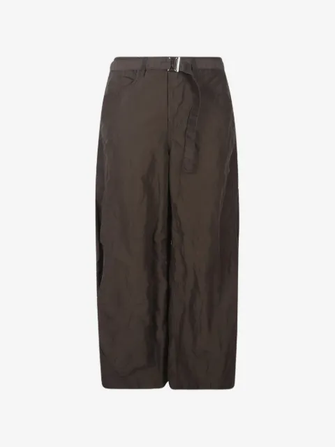 sacai pantalones Treated