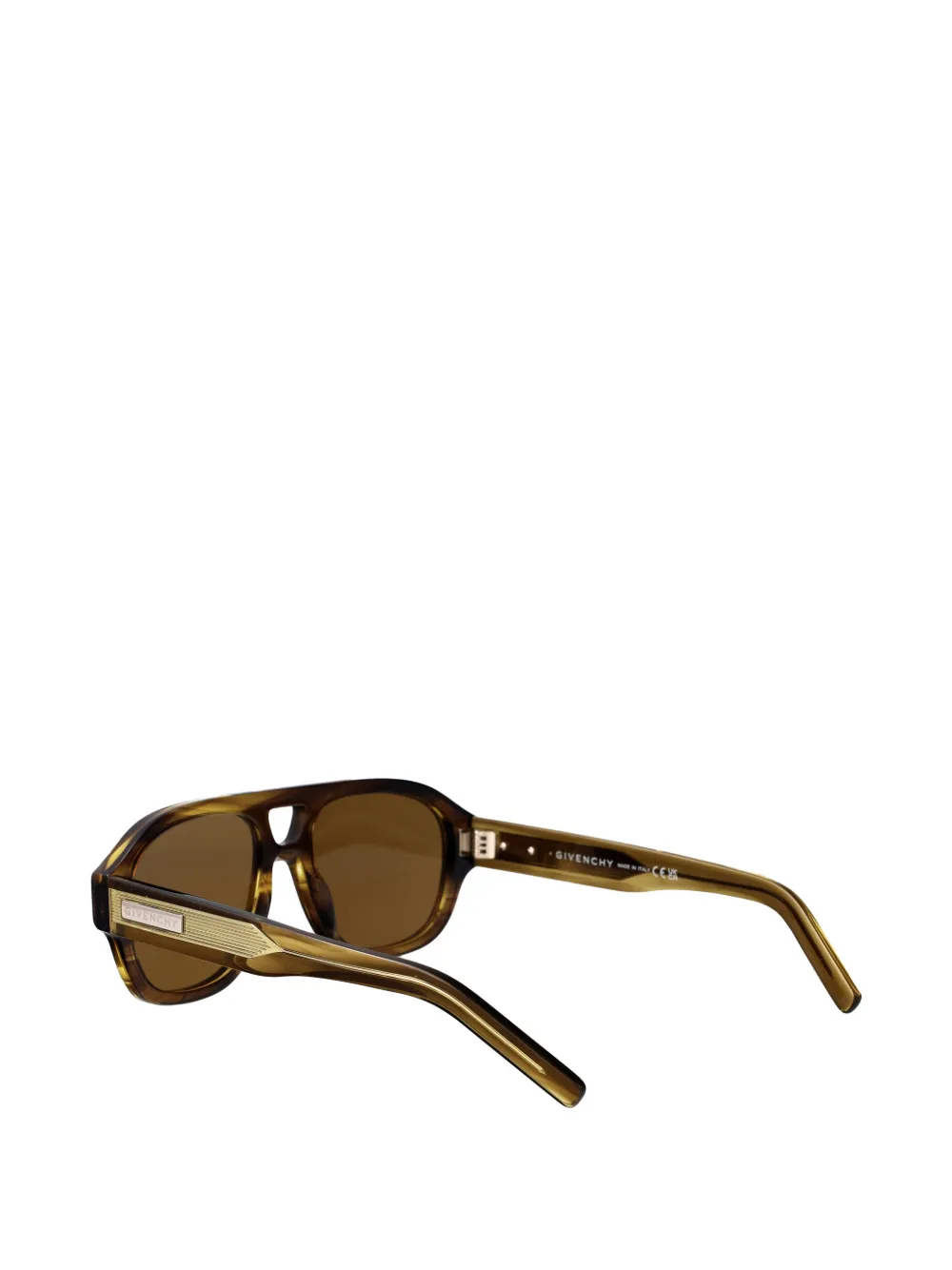 Givenchy Eyewear Day zonnebril met browline montuur Bruin