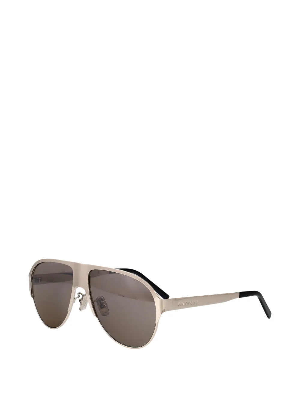 Givenchy Eyewear Bold Pilot Sunglasses - Silver 