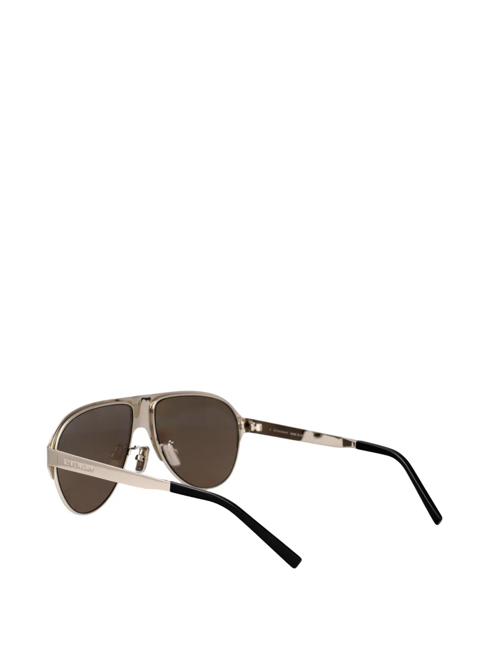  Givenchy Eyewear Bold Pilot Sunglasses - Silver 