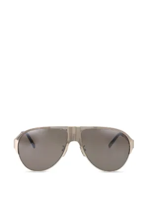 Chloé Eyewear ラウンドフレーム サングラス | グレー | FARFETCH JP
