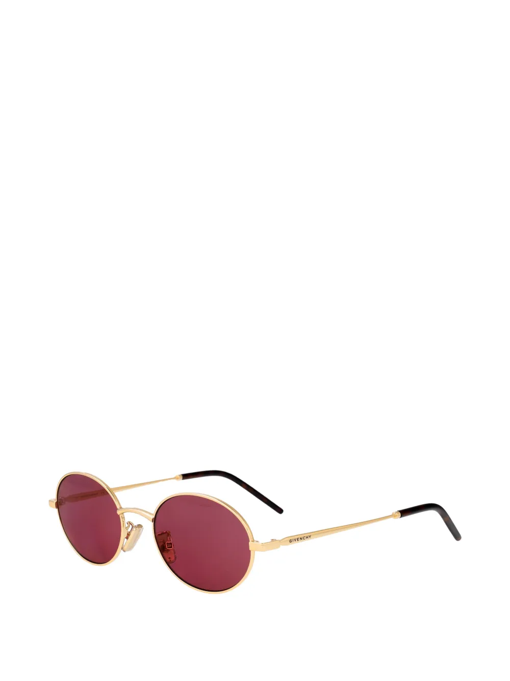  Givenchy Eyewear City Round-frame Sunglasses - Gold 