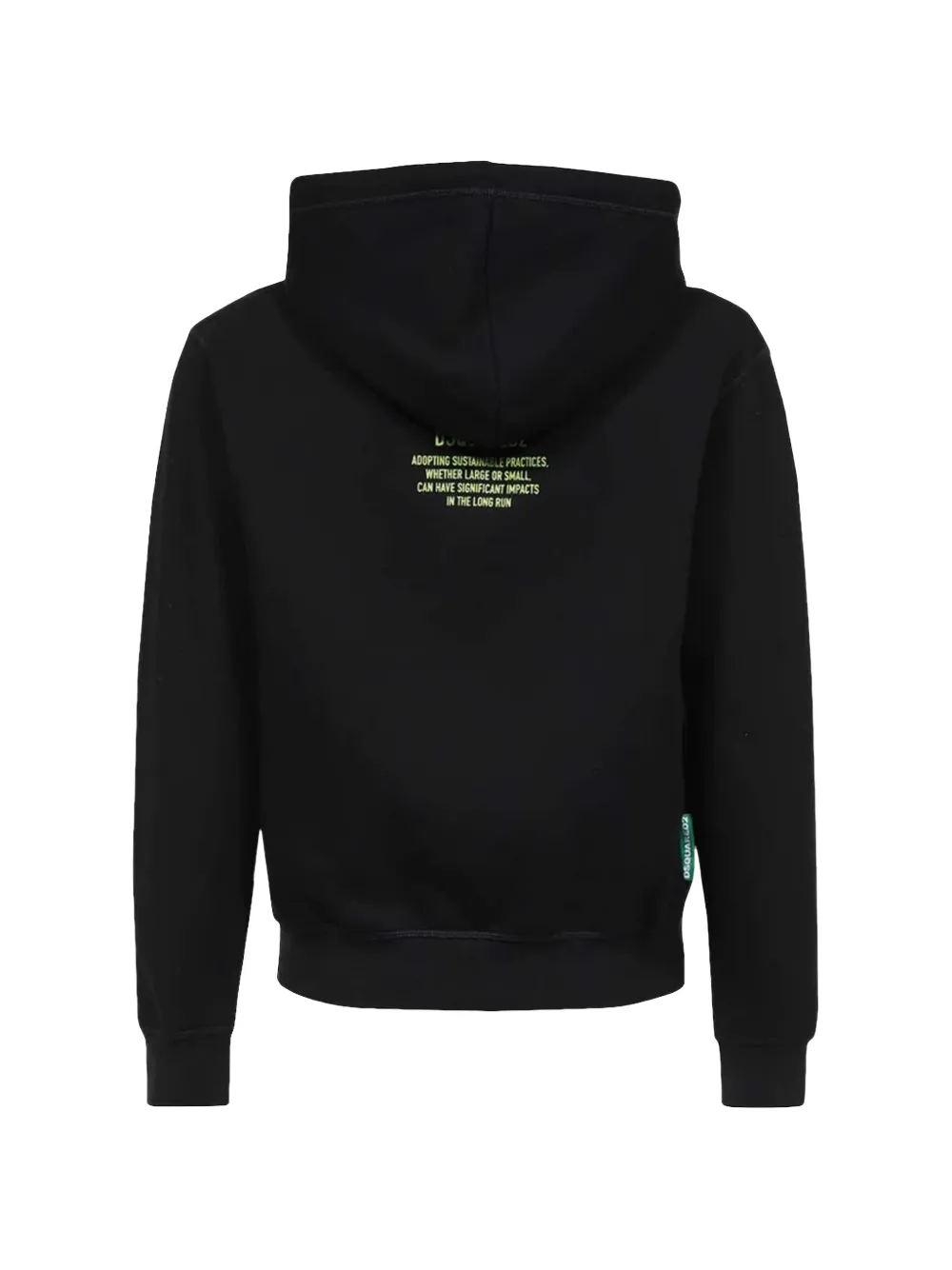  Dsquared2 Sudadera One Life Manifesto Cool Con Capucha - Negro 
