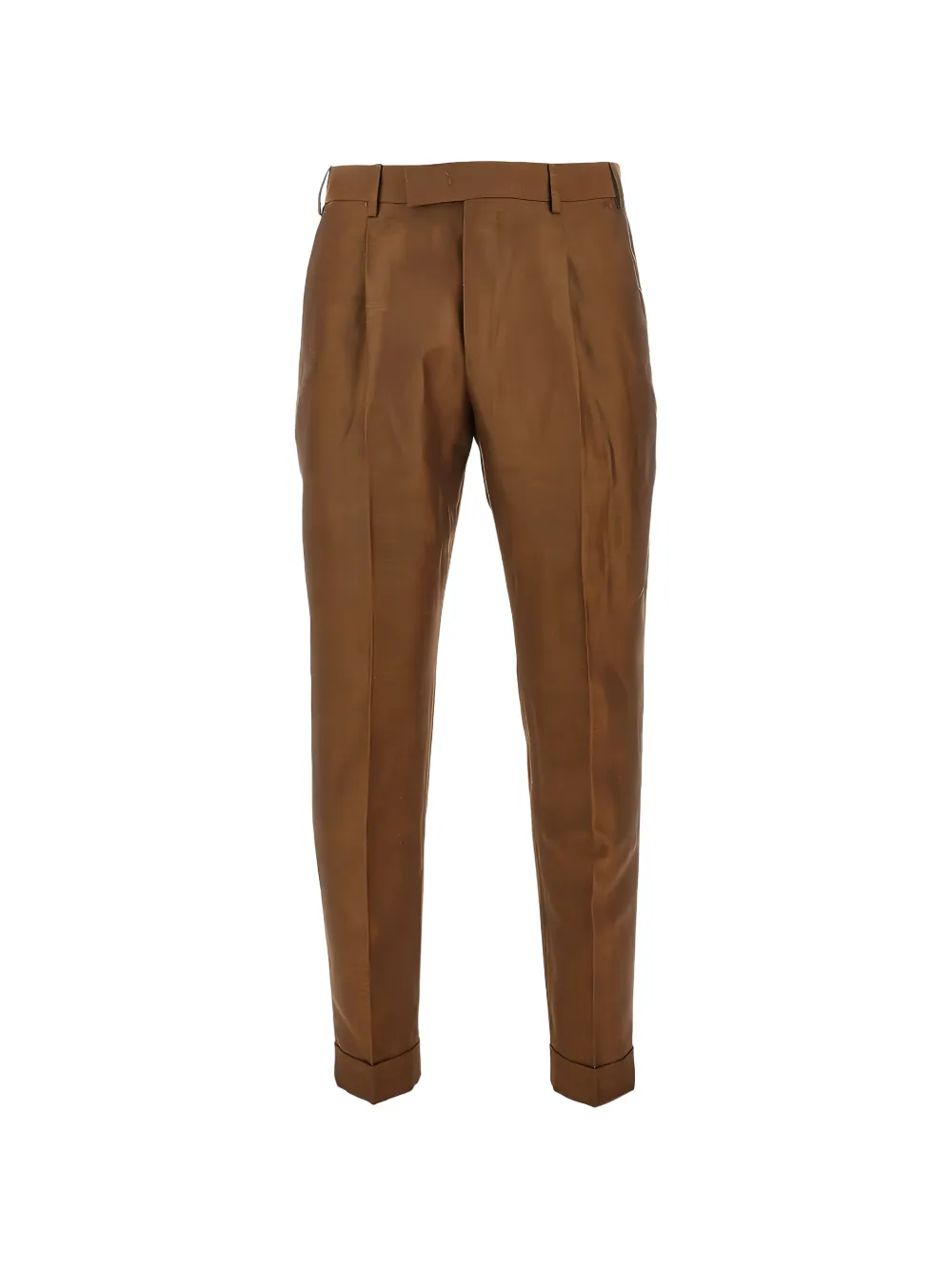 PT Torino pleated trousers - Marrone